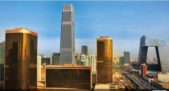 北京第一高楼正式对外亮相 称能防飞机撞击(图)